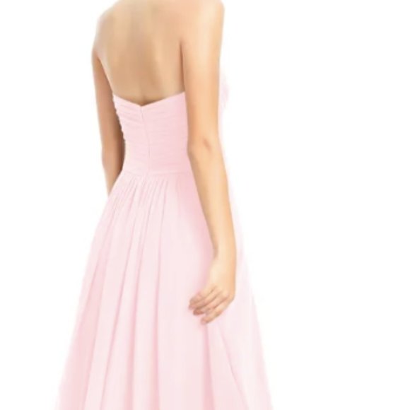 NWT: Azazie Yazmin Blush Pink Size A8 - Picture 2 of 2